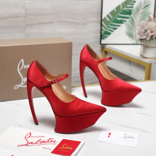 Christian Louboutin High-heeled shoes For Women #1417935 $128.00 USD, Wholesale Replica Christian Louboutin High-heeled shoes