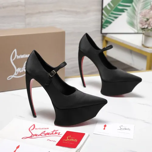 Christian Louboutin High-heeled shoes For Women #1417936 $128.00 USD, Wholesale Replica Christian Louboutin High-heeled shoes