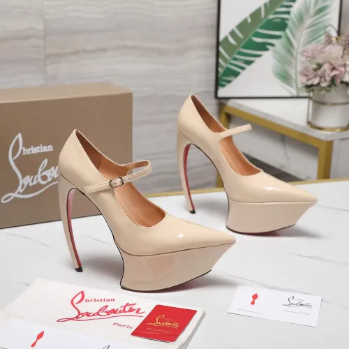 Christian Louboutin High-heeled shoes For Women #1417937 $128.00 USD, Wholesale Replica Christian Louboutin High-heeled shoes