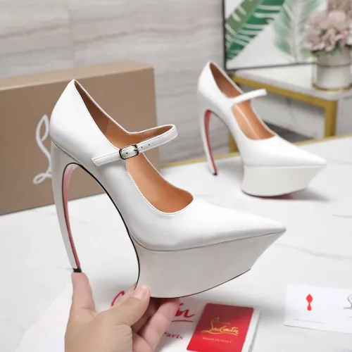 Replica Christian Louboutin High-heeled shoes For Women #1417939 $128.00 USD for Wholesale