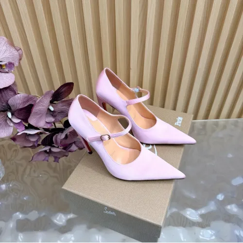 Replica Christian Louboutin High-heeled shoes For Women #1417942 $115.00 USD for Wholesale