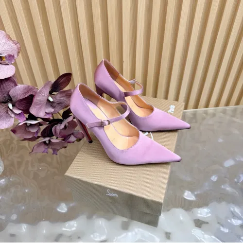 Replica Christian Louboutin High-heeled shoes For Women #1417943 $115.00 USD for Wholesale