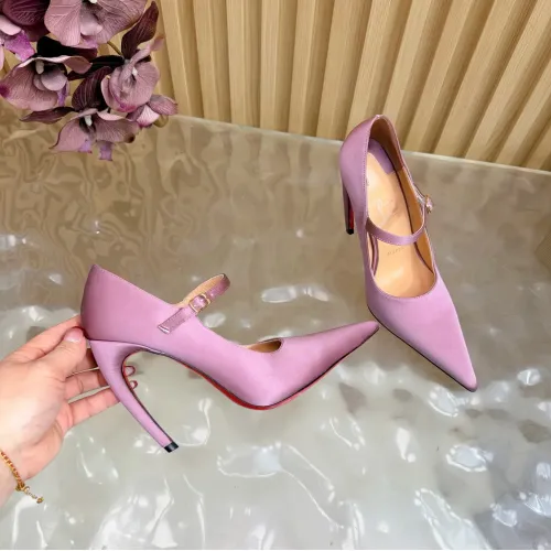Replica Christian Louboutin High-heeled shoes For Women #1417943 $115.00 USD for Wholesale
