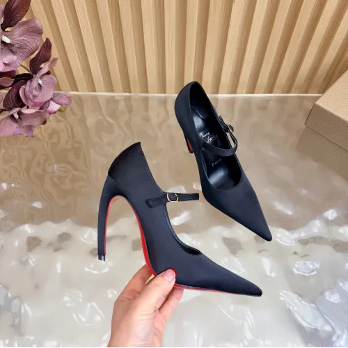 Christian Louboutin High-heeled shoes For Women #1417945 $115.00 USD, Wholesale Replica Christian Louboutin High-heeled shoes