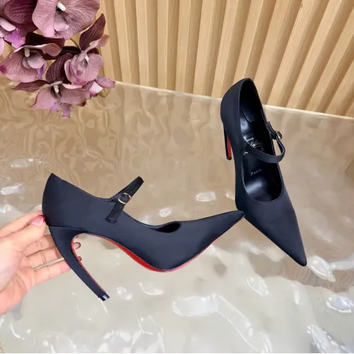 Replica Christian Louboutin High-heeled shoes For Women #1417945 $115.00 USD for Wholesale