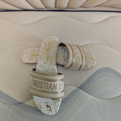 Replica Christian Dior Slippers For Women #1417975 $68.00 USD for Wholesale