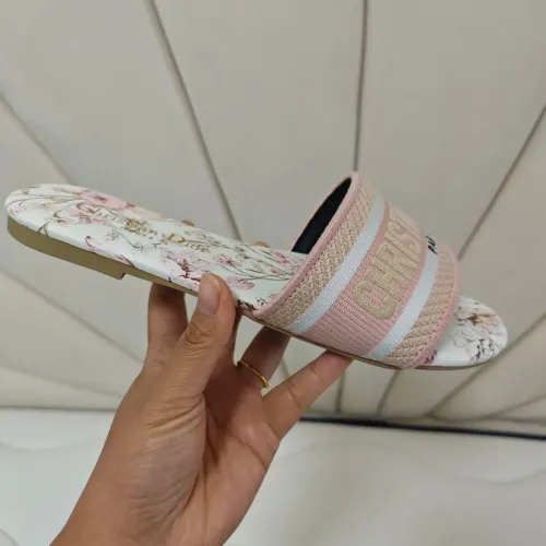 Replica Christian Dior Slippers For Women #1417976 $68.00 USD for Wholesale