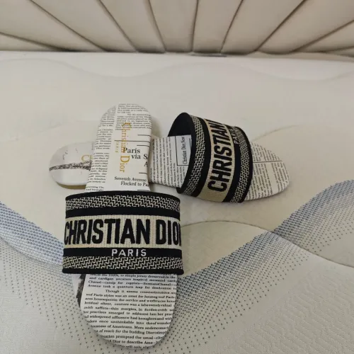 Replica Christian Dior Slippers For Women #1417986 $68.00 USD for Wholesale
