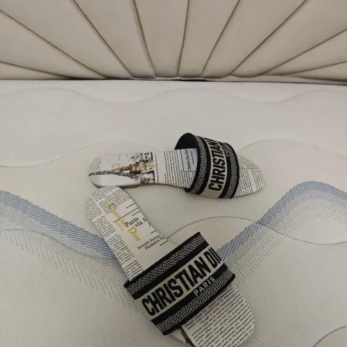 Replica Christian Dior Slippers For Women #1417986 $68.00 USD for Wholesale