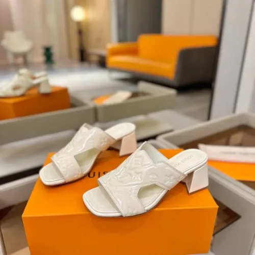 Louis Vuitton Slippers For Women #1418001 $112.00 USD, Wholesale Replica Louis Vuitton Slippers