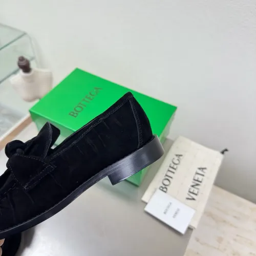 Replica Bottega Veneta BV Leather Shoes For Women #1418064 $140.00 USD for Wholesale