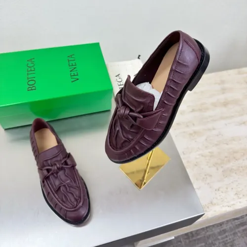 Bottega Veneta BV Leather Shoes For Women #1418071 $140.00 USD, Wholesale Replica Bottega Veneta BV Leather Shoes