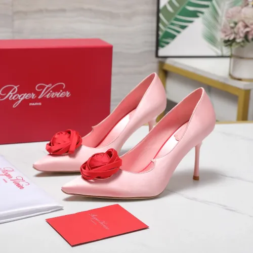 Roger Vivier High-Heeled Shoes For Women #1418110 $115.00 USD, Wholesale Replica Roger Vivier High-Heeled Shoes