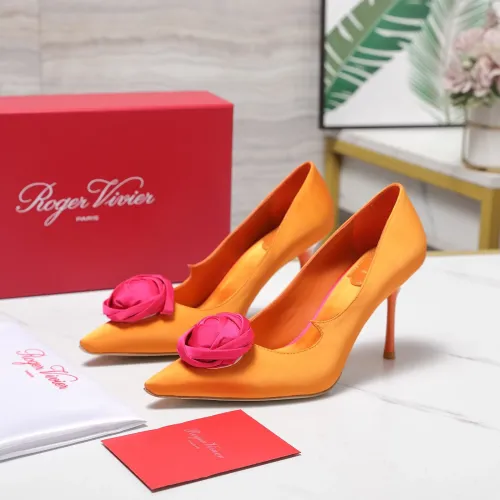 Roger Vivier High-Heeled Shoes For Women #1418111 $115.00 USD, Wholesale Replica Roger Vivier High-Heeled Shoes