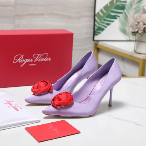 Roger Vivier High-Heeled Shoes For Women #1418112 $115.00 USD, Wholesale Replica Roger Vivier High-Heeled Shoes
