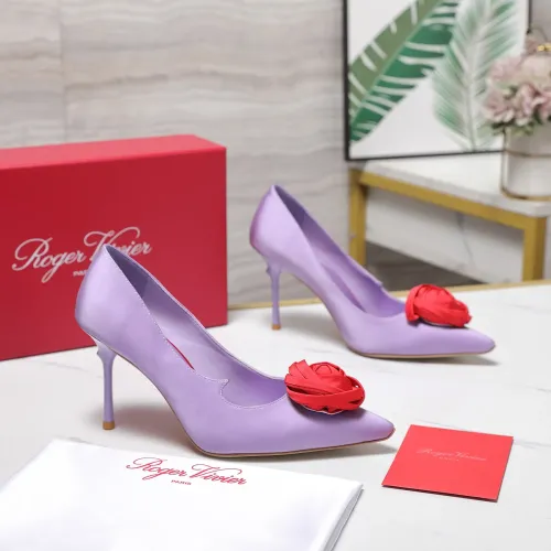 Replica Roger Vivier High-Heeled Shoes For Women #1418112 $115.00 USD for Wholesale