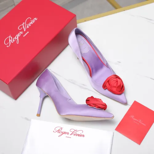 Replica Roger Vivier High-Heeled Shoes For Women #1418112 $115.00 USD for Wholesale