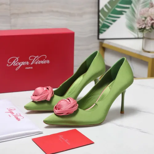 Roger Vivier High-Heeled Shoes For Women #1418113 $115.00 USD, Wholesale Replica Roger Vivier High-Heeled Shoes