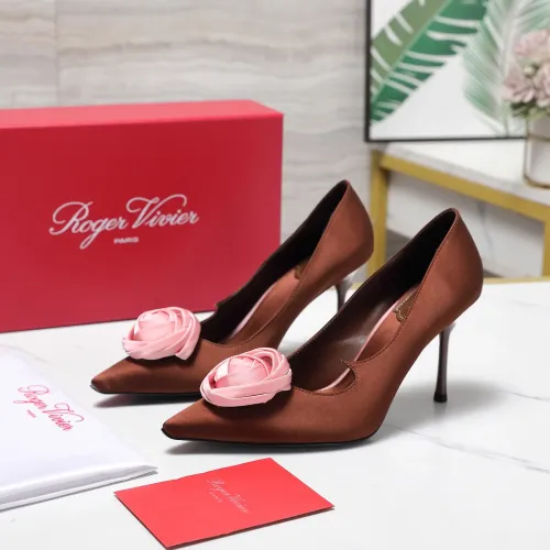 Roger Vivier High-Heeled Shoes For Women #1418114 $115.00 USD, Wholesale Replica Roger Vivier High-Heeled Shoes
