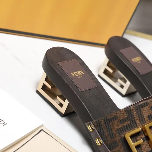 Replica Fendi Slippers For Women #1418125 $155.00 USD for Wholesale