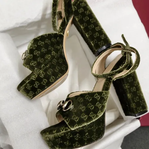 Replica Gucci Sandal For Women #1418132 $108.00 USD for Wholesale