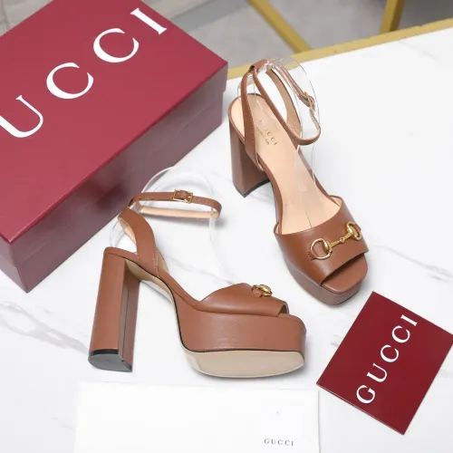 Replica Gucci Sandal For Women #1418136 $118.00 USD for Wholesale