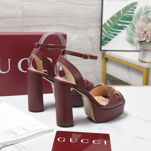 Replica Gucci Sandal For Women #1418137 $118.00 USD for Wholesale