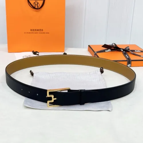Replica Hermes AAA Quality Belts In 3.5cm For Unisex #1418145 $72.00 USD for Wholesale
