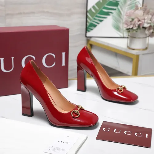 Replica Gucci High-Heeled Shoes For Women #1418149 $112.00 USD for Wholesale