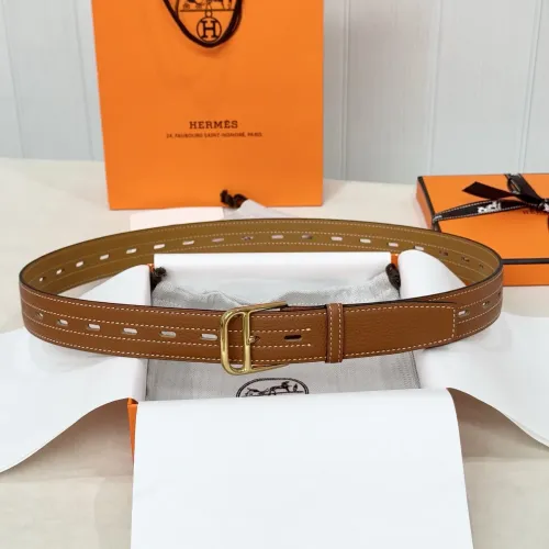Replica Hermes AAA Quality Belts In 3.5cm For Unisex #1418156 $72.00 USD for Wholesale
