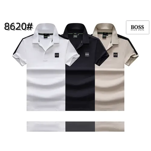 Replica Boss T-Shirts Short Sleeved For Men #1418171 $25.00 USD for Wholesale