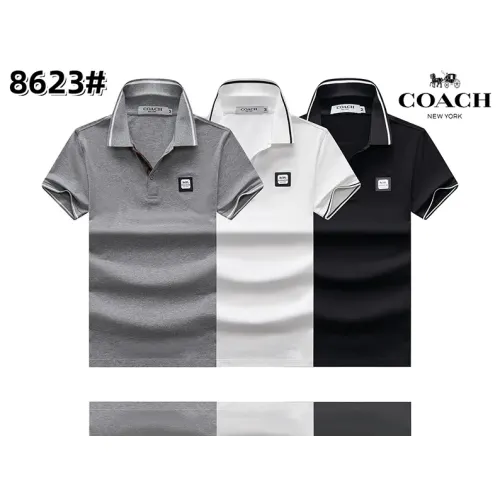 Replica Coach T-Shirts Short Sleeved For Men #1418178 $25.00 USD for Wholesale
