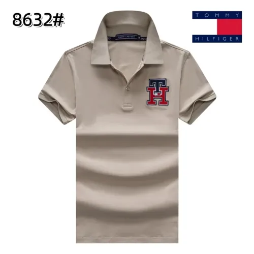 Tommy Hilfiger TH T-Shirts Short Sleeved For Men #1418190 $25.00 USD, Wholesale Replica Tommy Hilfiger TH T-Shirts
