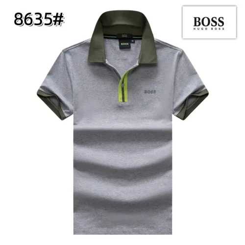 Boss T-Shirts Short Sleeved For Men #1418199 $25.00 USD, Wholesale Replica Boss T-Shirts