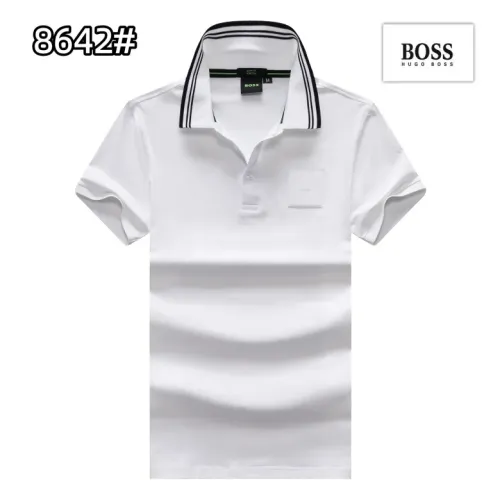 Boss T-Shirts Short Sleeved For Men #1418207 $25.00 USD, Wholesale Replica Boss T-Shirts