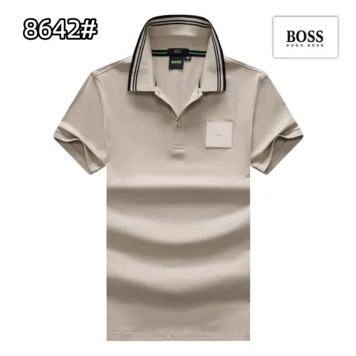 Boss T-Shirts Short Sleeved For Men #1418208 $25.00 USD, Wholesale Replica Boss T-Shirts