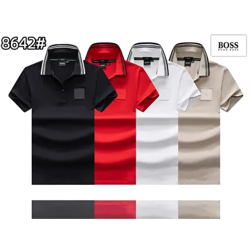 Replica Boss T-Shirts Short Sleeved For Men #1418211 $25.00 USD for Wholesale