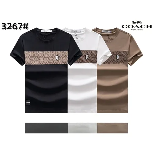 Replica Coach T-Shirts Short Sleeved For Men #1418233 $27.00 USD for Wholesale