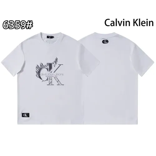Calvin Klein CK T-Shirts Short Sleeved For Unisex #1418269 $29.00 USD, Wholesale Replica Calvin Klein CK T-Shirts