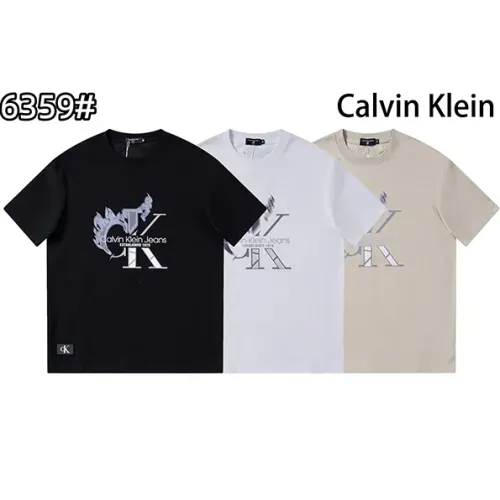 Replica Calvin Klein CK T-Shirts Short Sleeved For Unisex #1418270 $29.00 USD for Wholesale