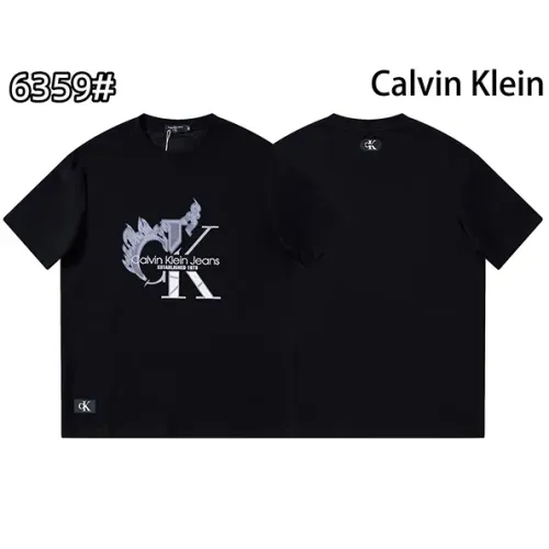 Calvin Klein CK T-Shirts Short Sleeved For Unisex #1418271 $29.00 USD, Wholesale Replica Calvin Klein CK T-Shirts