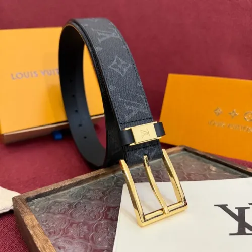 Replica Louis Vuitton AAA Quality Belts In 3.5cm For Men #1418284 $56.00 USD for Wholesale