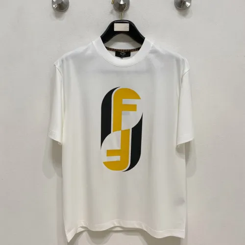 Fendi T-Shirts Short Sleeved For Men #1418383 $64.00 USD, Wholesale Replica Fendi T-Shirts