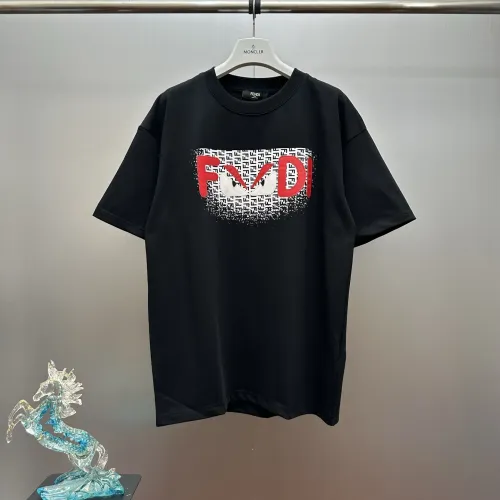 Fendi T-Shirts Short Sleeved For Unisex #1418405 $48.00 USD, Wholesale Replica Fendi T-Shirts