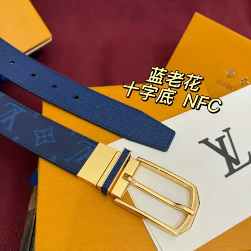 Replica Louis Vuitton AAA Quality Belts In 3.5cm For Men #1418421 $60.00 USD for Wholesale