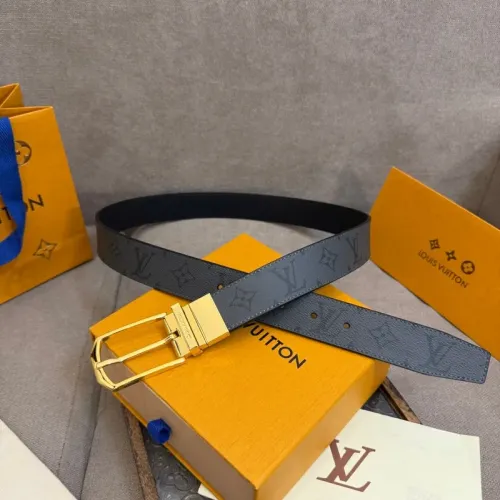 Replica Louis Vuitton AAA Quality Belts In 3.5cm For Men #1418426 $60.00 USD for Wholesale