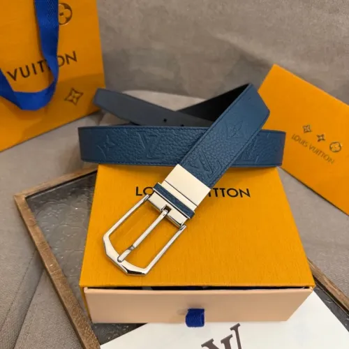 Replica Louis Vuitton AAA Quality Belts In 3.5cm For Men #1418433 $60.00 USD for Wholesale