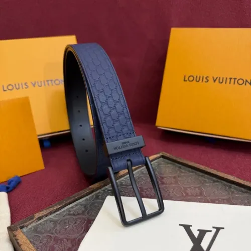 Replica Louis Vuitton AAA Quality Belts In 3.5cm For Men #1418442 $60.00 USD for Wholesale