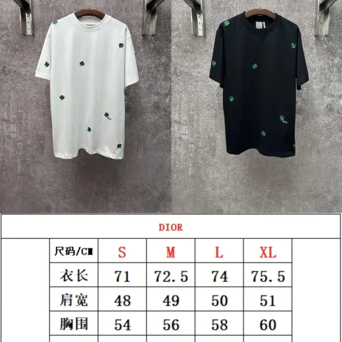 Replica Christian Dior T-Shirts Short Sleeved For Unisex #1418489 $48.00 USD for Wholesale