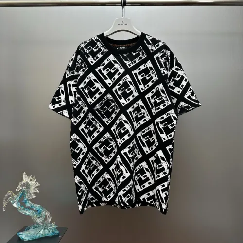 Fendi T-Shirts Short Sleeved For Unisex #1418496 $48.00 USD, Wholesale Replica Fendi T-Shirts